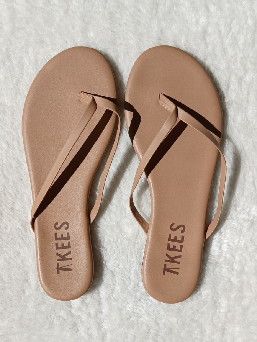 NWOT TKEES Minimalist Flip Flop Beach Sandals Size EU37/US 6